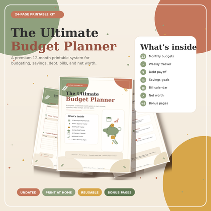 Ultimate budget planner
